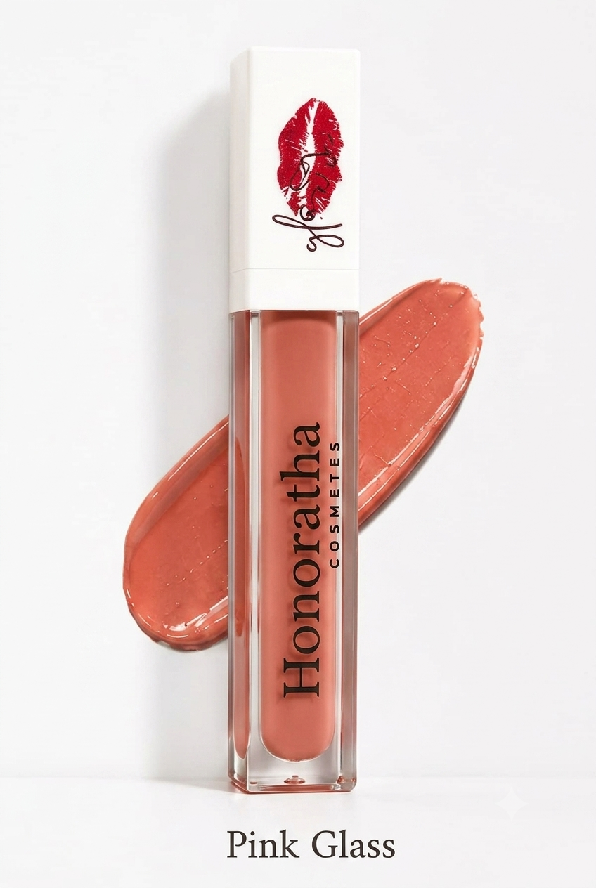 H.C Pink Glass Lipgloss